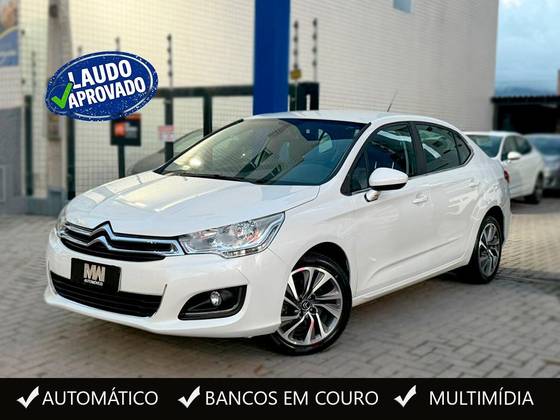 CITROËN C4 LOUNGE 1.6 TENDANCE 16V TURBO FLEX 4P AUTOMÁTICO